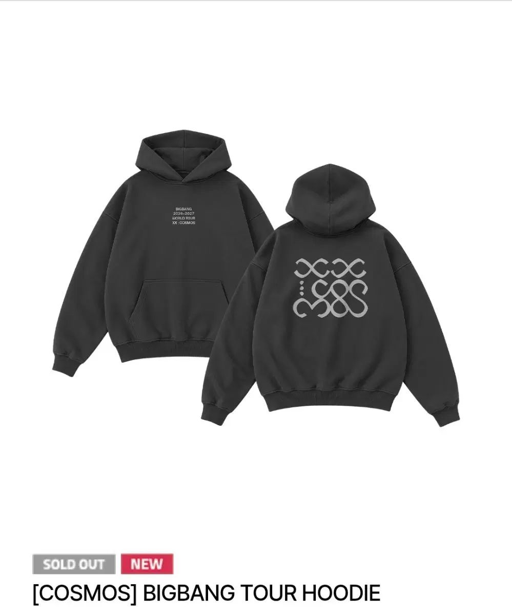 BIGBANG(ビッグバン) コスモス(コスモ) ワールドツアー フードTシャツ L 未開封 未使用 出品