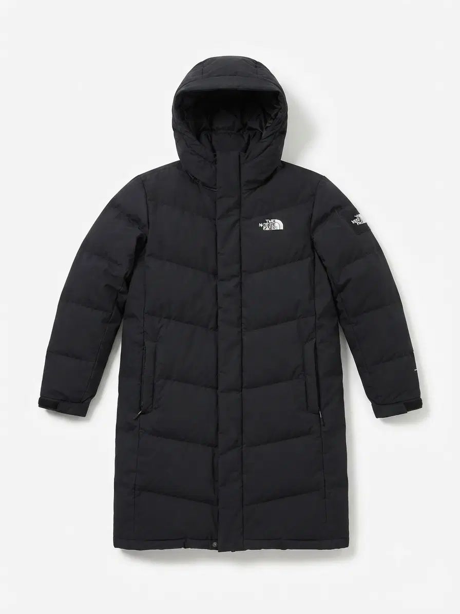 THE NORTH FACE ザノースフェイス ロングダウンジャケット ロング丈 ブラック 150