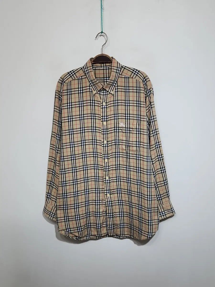 (XL) BURBERRY バーバリー シャツ ノヴァチェック ポケット ロゴ CHECK シャツ チェック柄