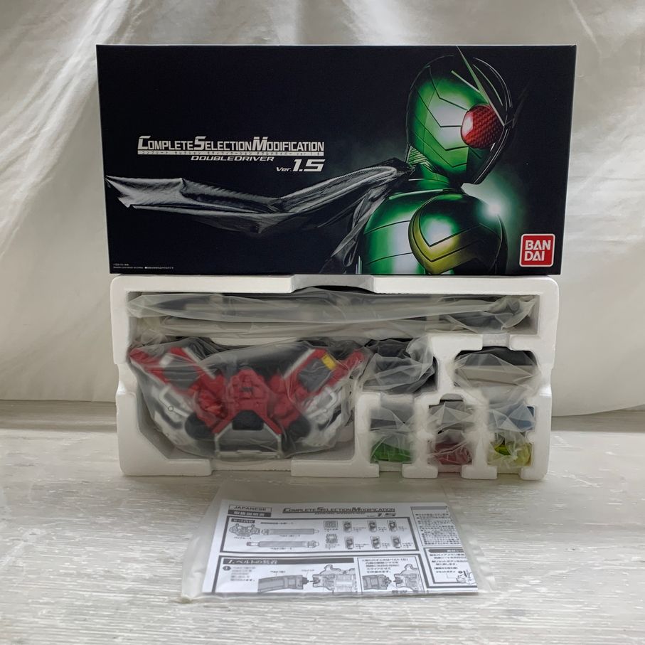 【現状渡し品】 CSM ダブルドライバー ver.1.5 バンダイ 変身ベルト 仮面ライダーW 特撮 おもちゃ 【042-260824-em-02-min】 10,582円