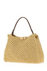 【予約販売】【新品・最安値】Fendi way l paglia crochet NATURALE+SELLIER+OS 正規品 ハンドバッグ