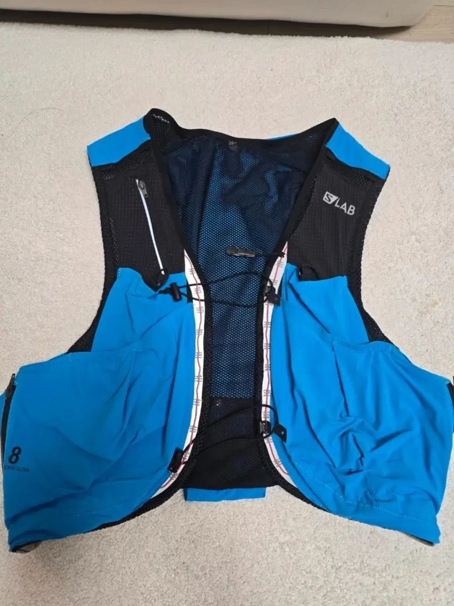 SALOMON サロモン S-LAB レーシン ベスト ブルー <L>