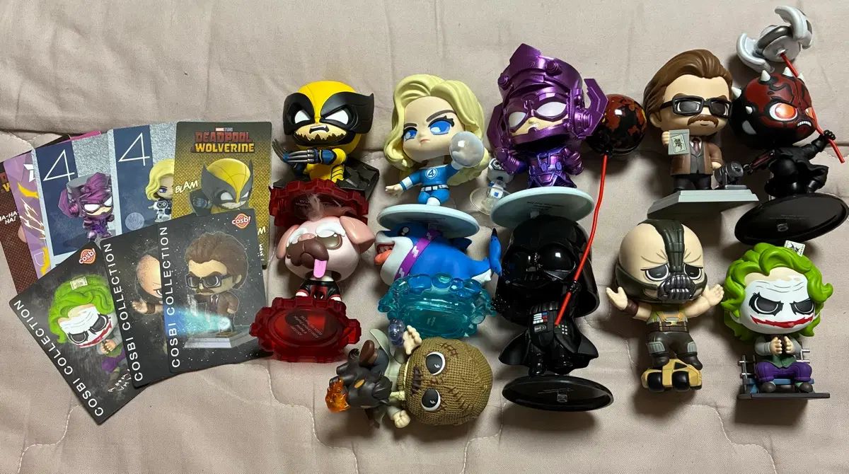 コスビーコレクション MARVEL DC フィギュア セット