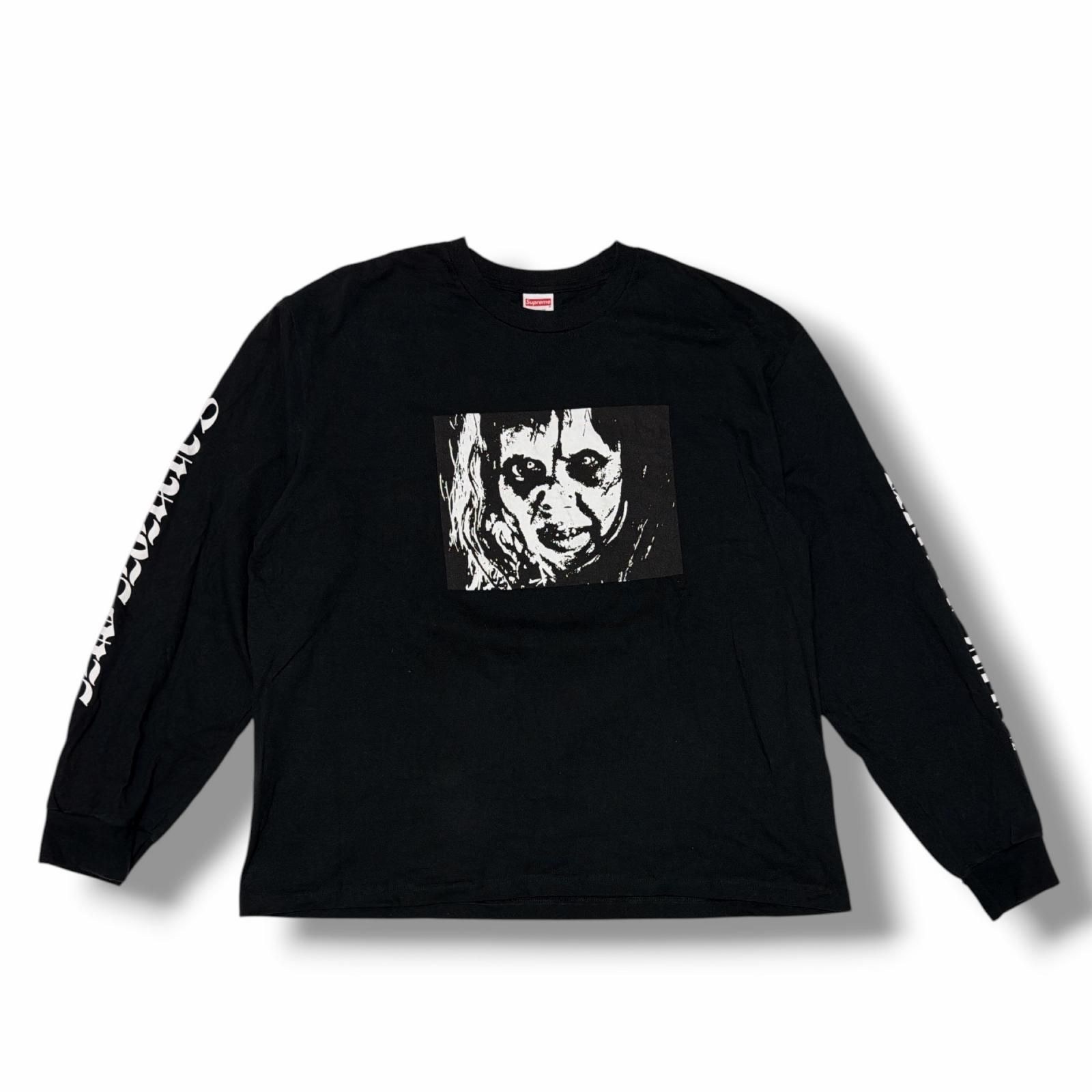 国内正規 Supreme × The Exorcist 25AW Mother L/S Tee マザーTシャツ 長袖カットソー ロンT シュプリーム × エクソシスト ブラック XL （23344M）