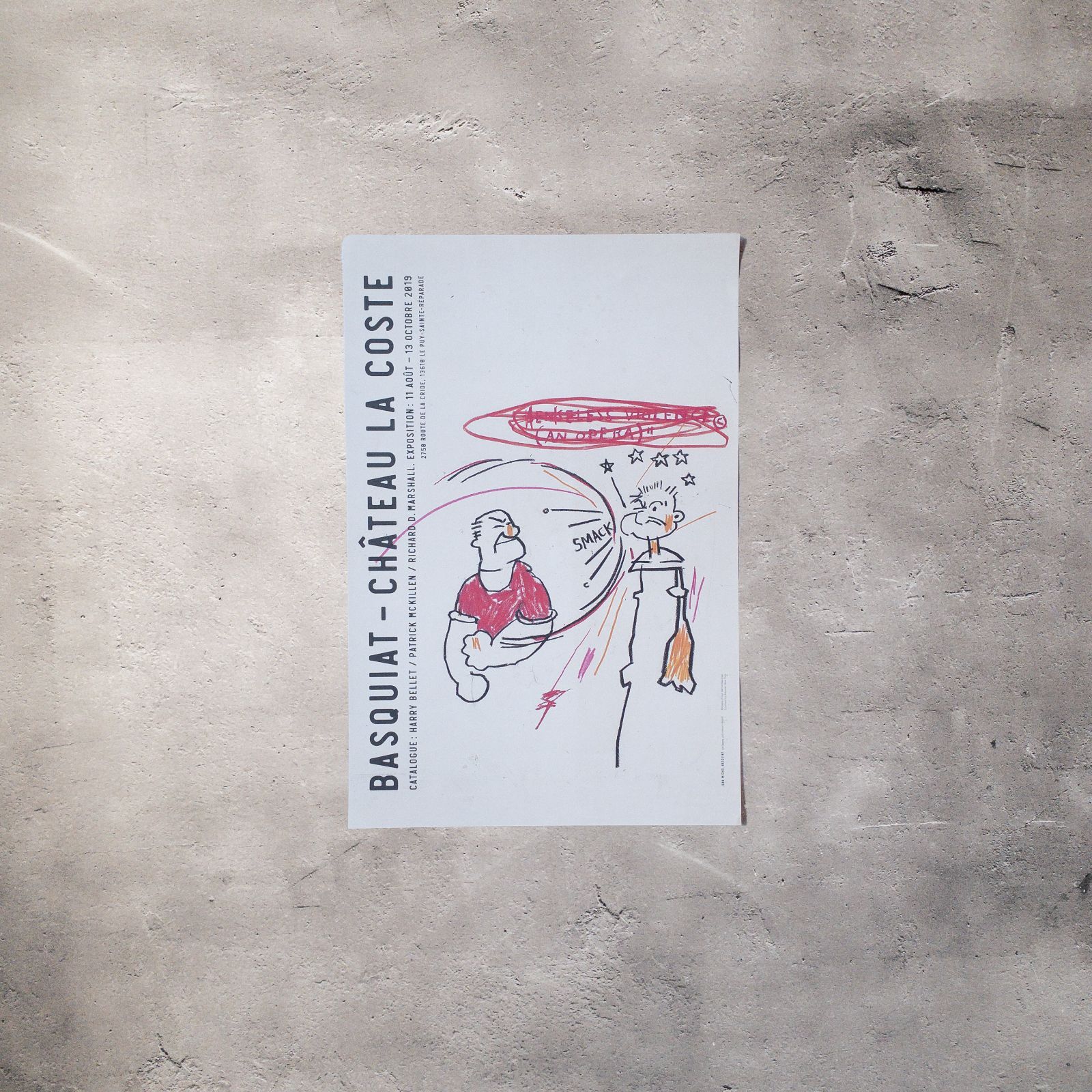 Jean-Michel Basquiat｜An Opera, 1985｜Château La Coste 2019｜40×59.8cm ポスター