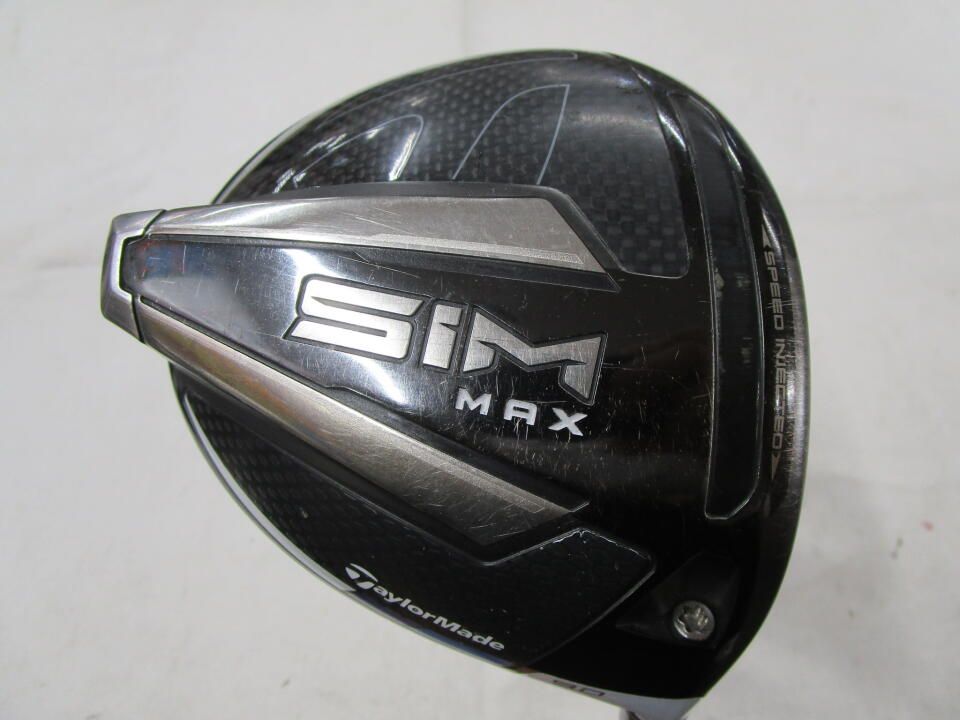 テーラーメイド　SIM MAX　9度　TENSEI BLUE TM50　Sフレックス　ドライバー　中古　ゴルフドゥ！札幌東苗穂店【最短即日発送】