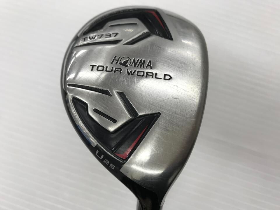 ホンマゴルフ　TOUR WORLD TW737 UT　25度　VIZARD IN 65U　ユーティリティ　中古　ゴルフドゥ！新大宮バイパス浦和店【最短即日発送】
