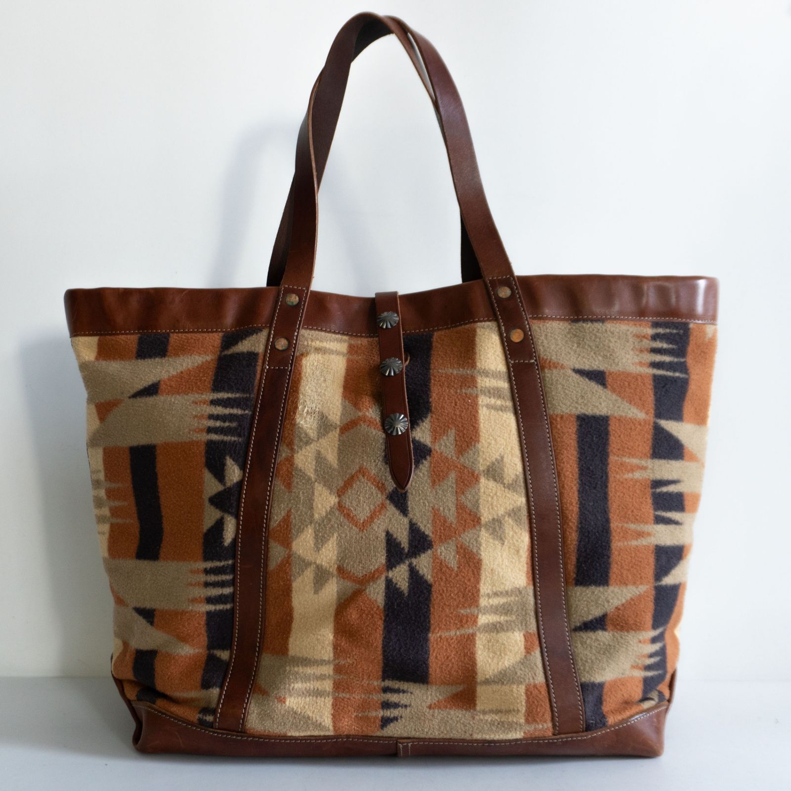 [LIMITED EDITION] RRL [Stillwell Tote Bag] Native Blanket Double RL 26080540