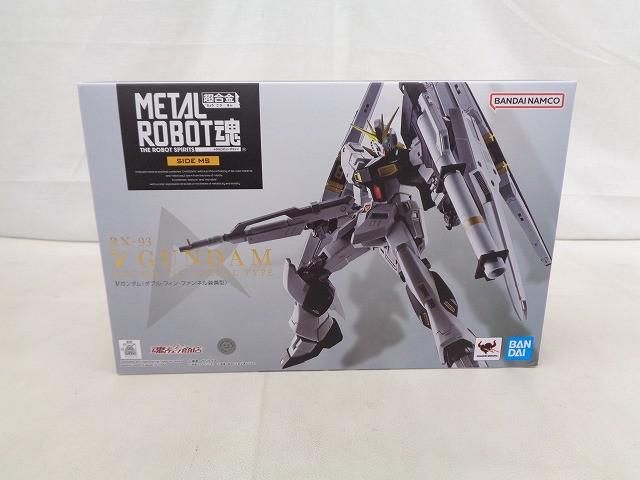 【未開封】 フィギュア METAL ROBOT魂 νガンダム (ダブル・フィン・ファンネル装備型) 機動戦士ガンダム 逆襲のシャア