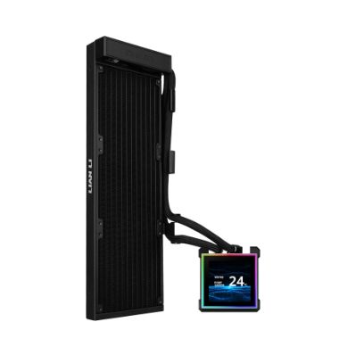 中古品 LIANLI 水冷システム HydroShift II LCD-S 360 Fanless ブラック GHS2LCDS36NB