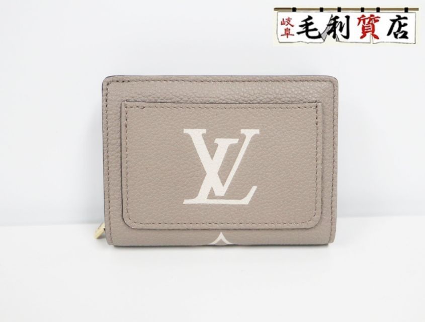 ルイヴィトン LOUIS VUITTON M29452 モングラム・アンプラント ポルトフォイユ・クレア 2つ折り 未使用 財布
