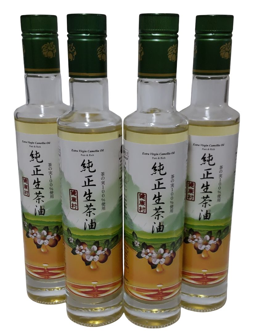 健康村　純正生茶油(椿油) 230g【4本セット】