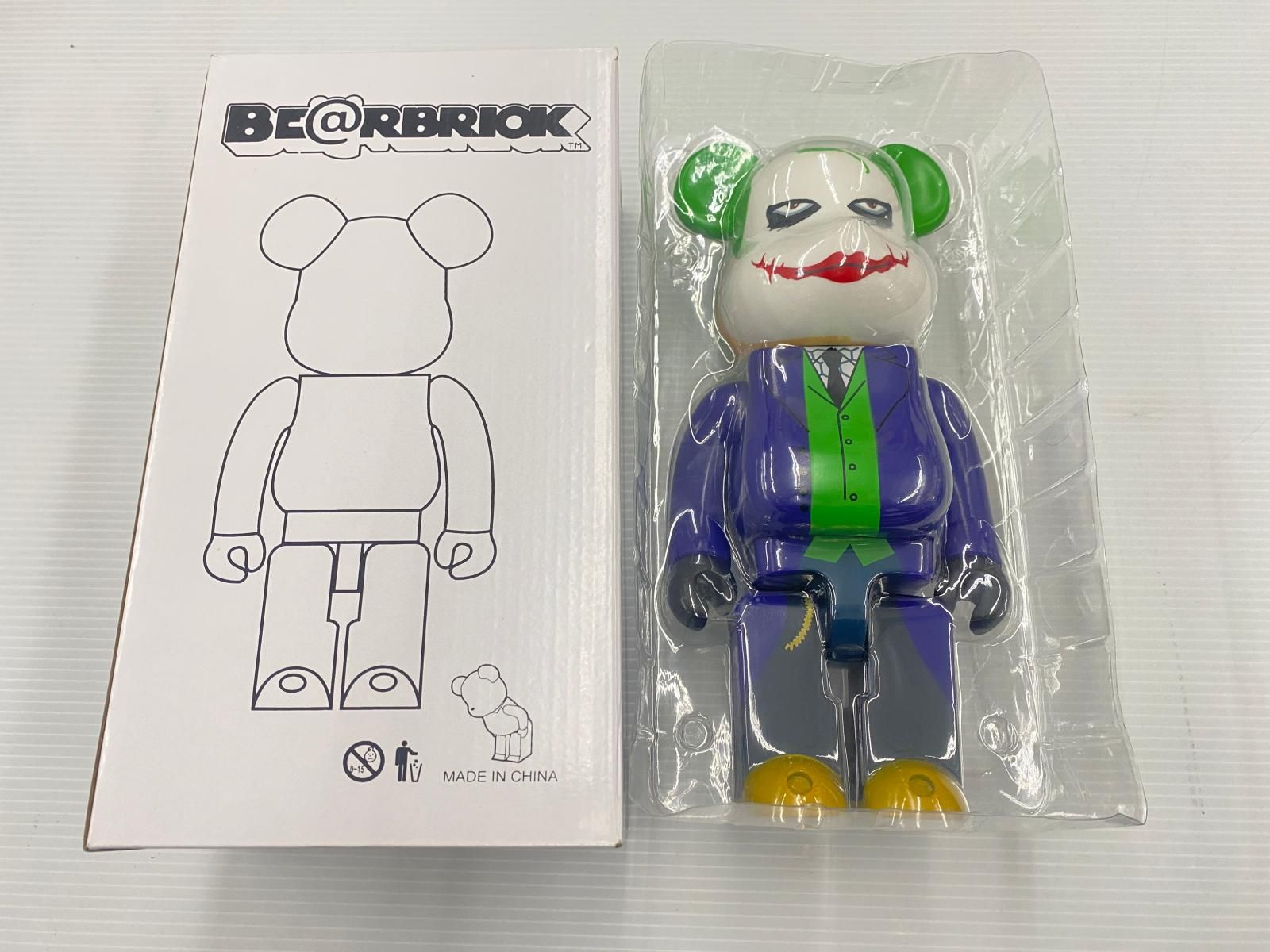 【開封品】BE@RBRICK THE JOKER 400% ベアブリック ジョーカー ダークナイト ○YR-20379○