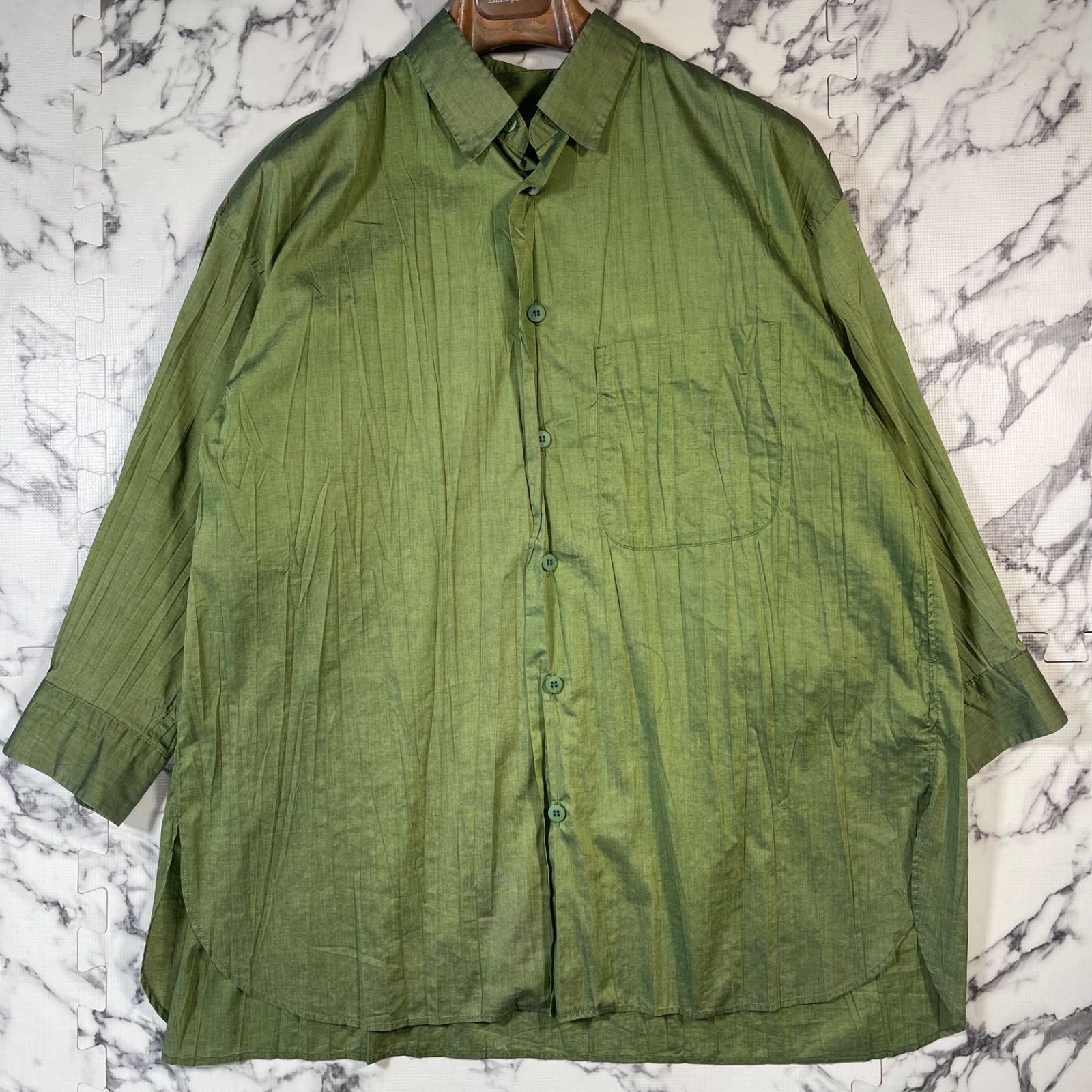97SS ISSEY MIYAKE イッセイミヤケ オーバーサイズ シャツ M