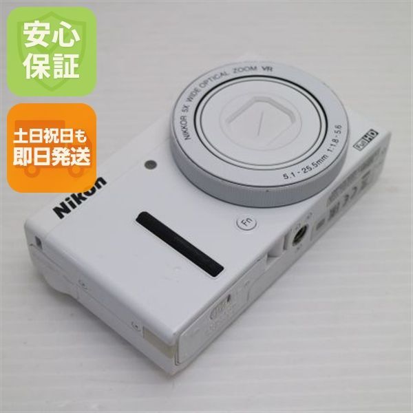Good Condition COOLPIX P340 White Same Day Shipping Digital Camera Nikon Main Unit Can Be Shipped on Saturdays, Sundays, and Holidays