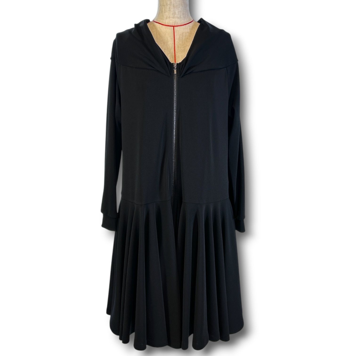 FOXEY NEW YORK フォクシーニューヨーク ジップアップフレアワンピース 