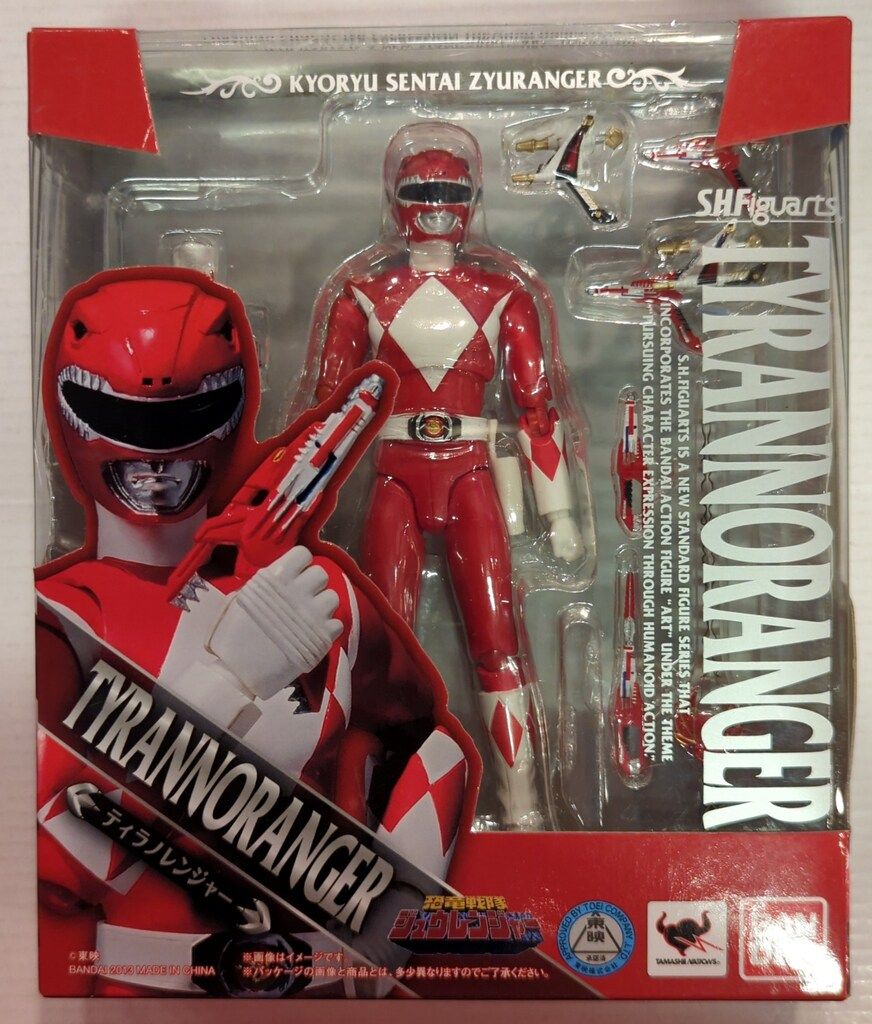 バンダイ S.H.Figuarts 恐竜戦隊ジュウレンジャー ティラノレンジャー