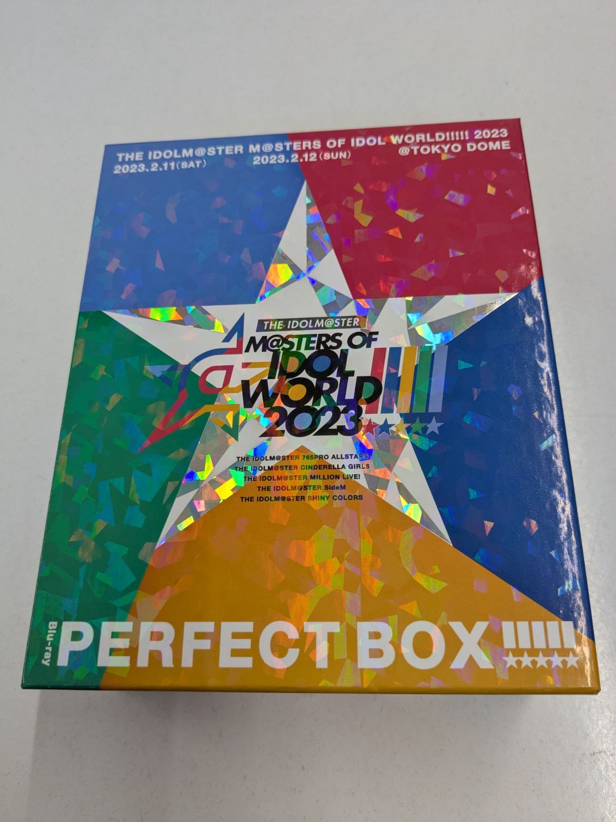 THE IDOLM@STER M@STERS OF IDOL WORLD!!!!! 2023 Blu-ray PERFECT BOX!!!!! 管理7M2026/08/24