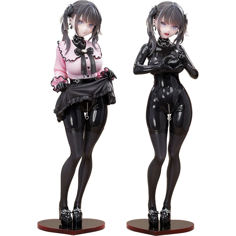 缶バッジ付属 SSR FIGURE「Dear My Rubber」黒川ミウ(くろかわみう) 豪華版 オリジナル 1/6 完成品 フィギュア SSR FIGURE