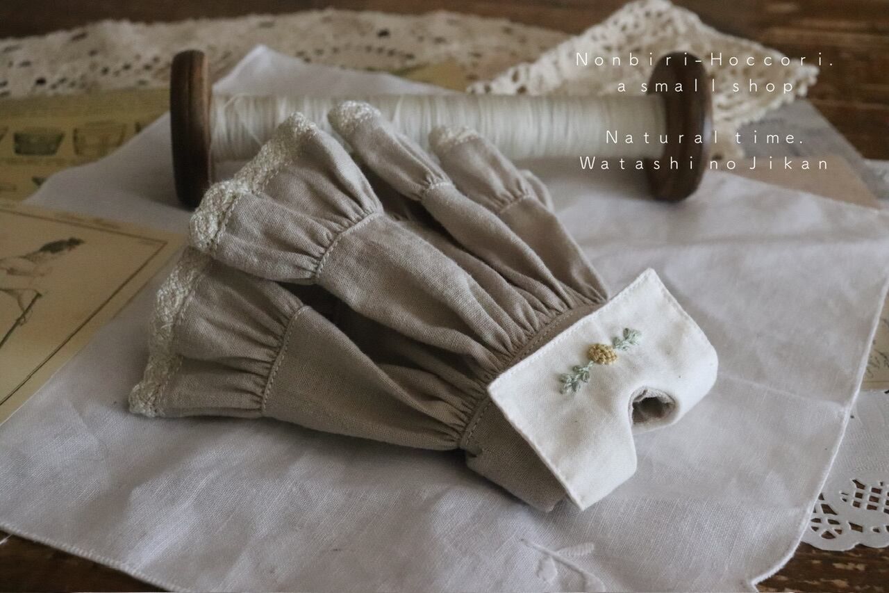 No.A470 ブライス blythe モンストドール 刺繍えりのワンピース アウトフィット