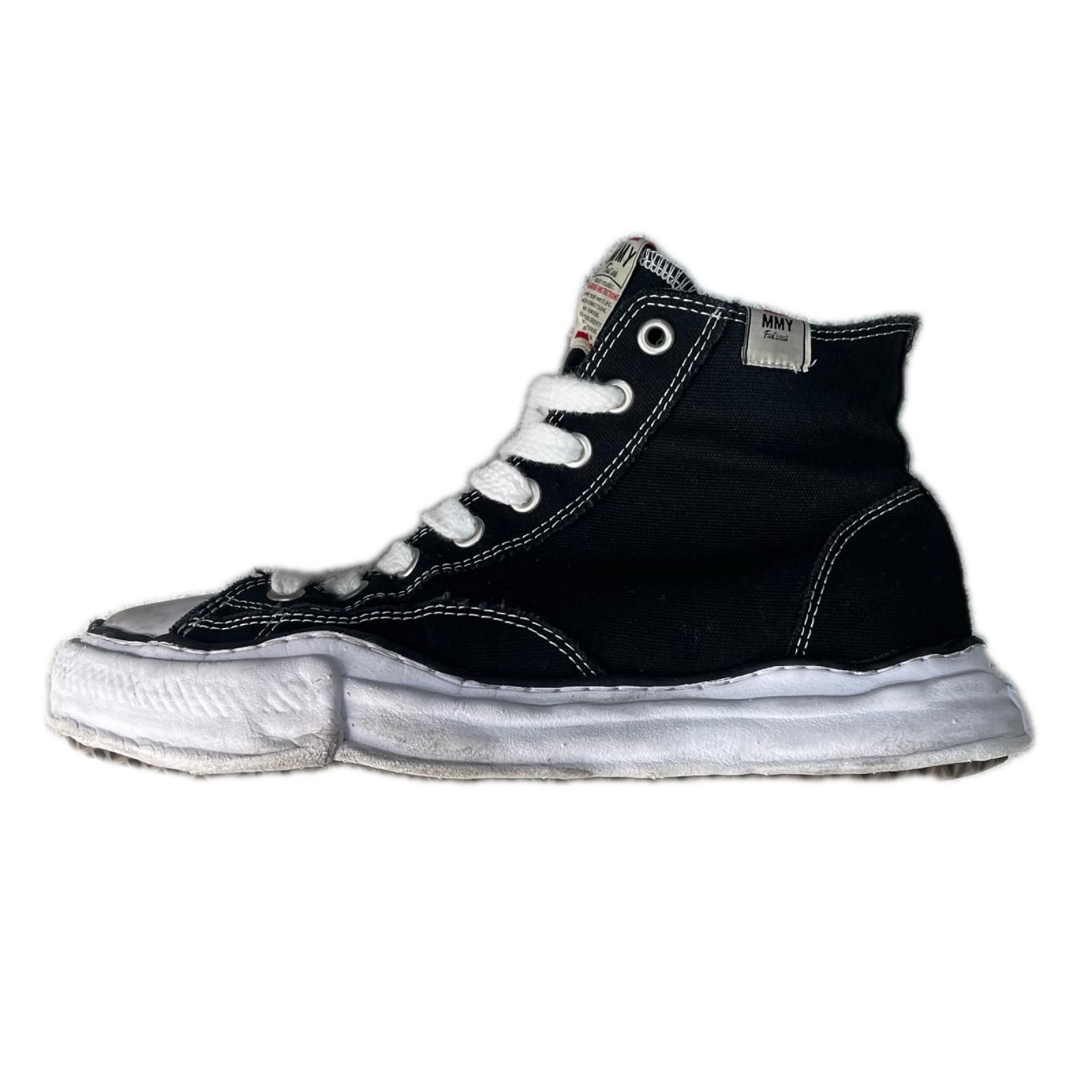 参考上代40700円 Maison MIHARA YASUHIRO PETERSON Original Sole Canvas High-Top Sneaker ピーターソン スニーカー メゾンミハラヤスヒロ A01FW701 （23383M）