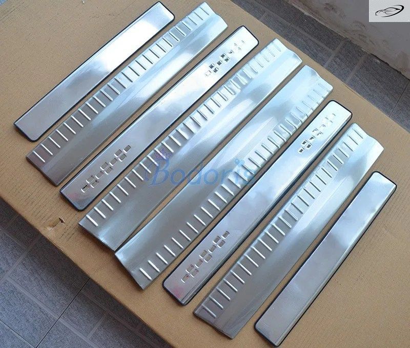 ドアシルスカッフプレート ダッジジャーニー JUCV フィアットフリーモント 2009 - 16 カースタイリング