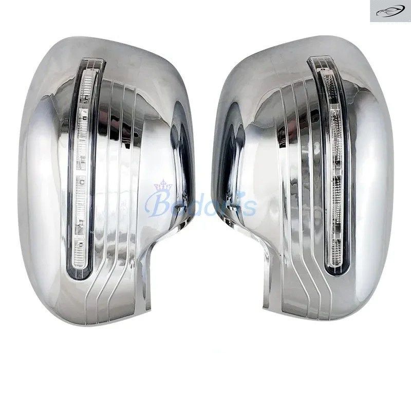 日産ナバラ D23 フロンティア NP300 2016-2020 サイドミラーカバー LEDランプ付き/なし リアビューパネル キャップ シェル