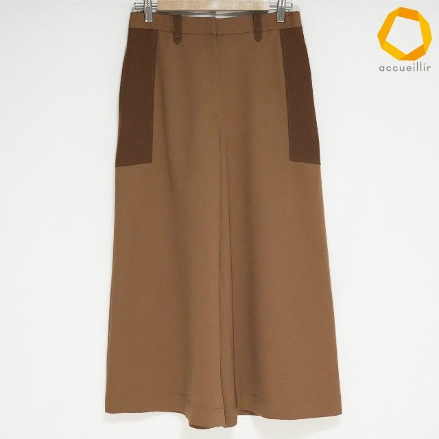 #anc ヤッコマリカルド YACCOMARICARD パンツ 1 茶 ワイド レディース [873813]