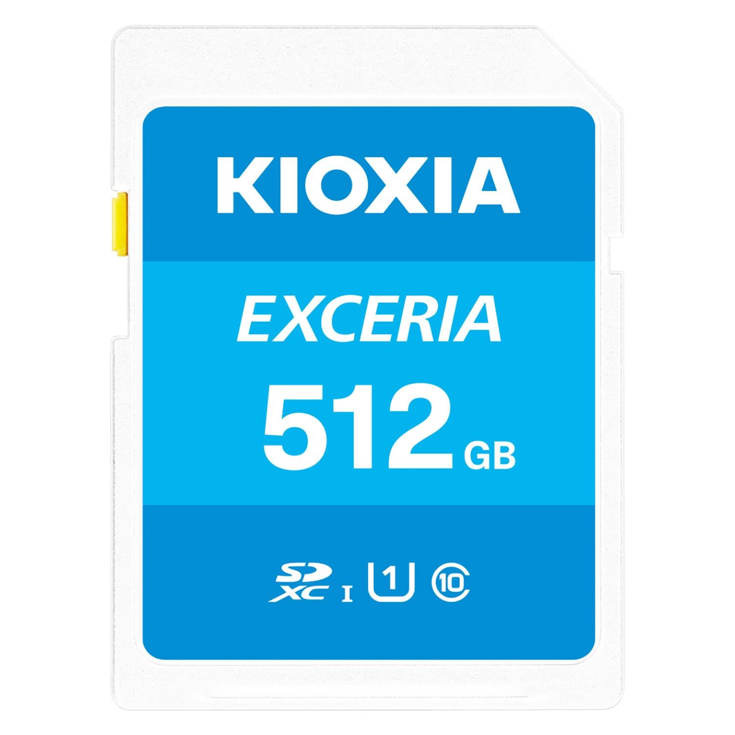 KIOXIA(キオクシア)【日本製】SDカード 512GB SDXC UHS-I Class10 読出速度100MB/s 国内正規品 メーカー保証5年 KLNEA512G [512GB] [EXCERIA] 7,569円