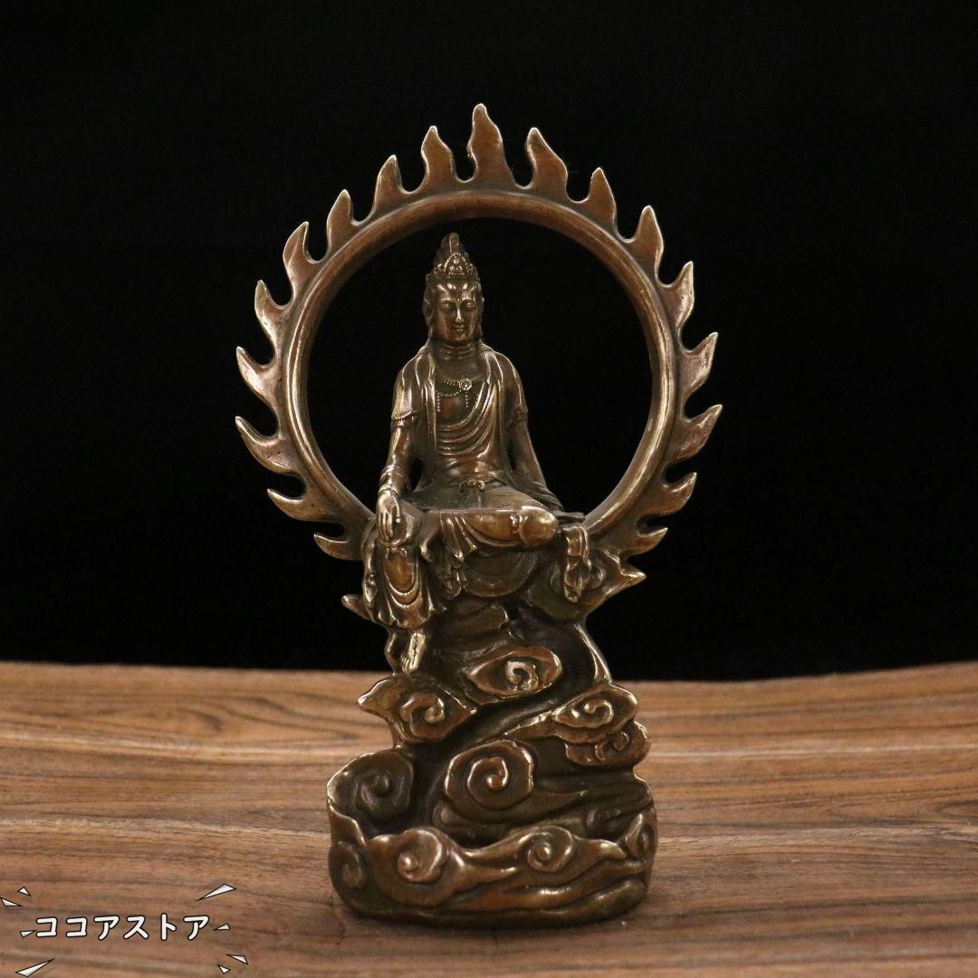 倒流香観音 自在観音 仏像香炉 香座 置物 倒流香観音 自在観音 仏像香炉 香座 置物 - メルカリ