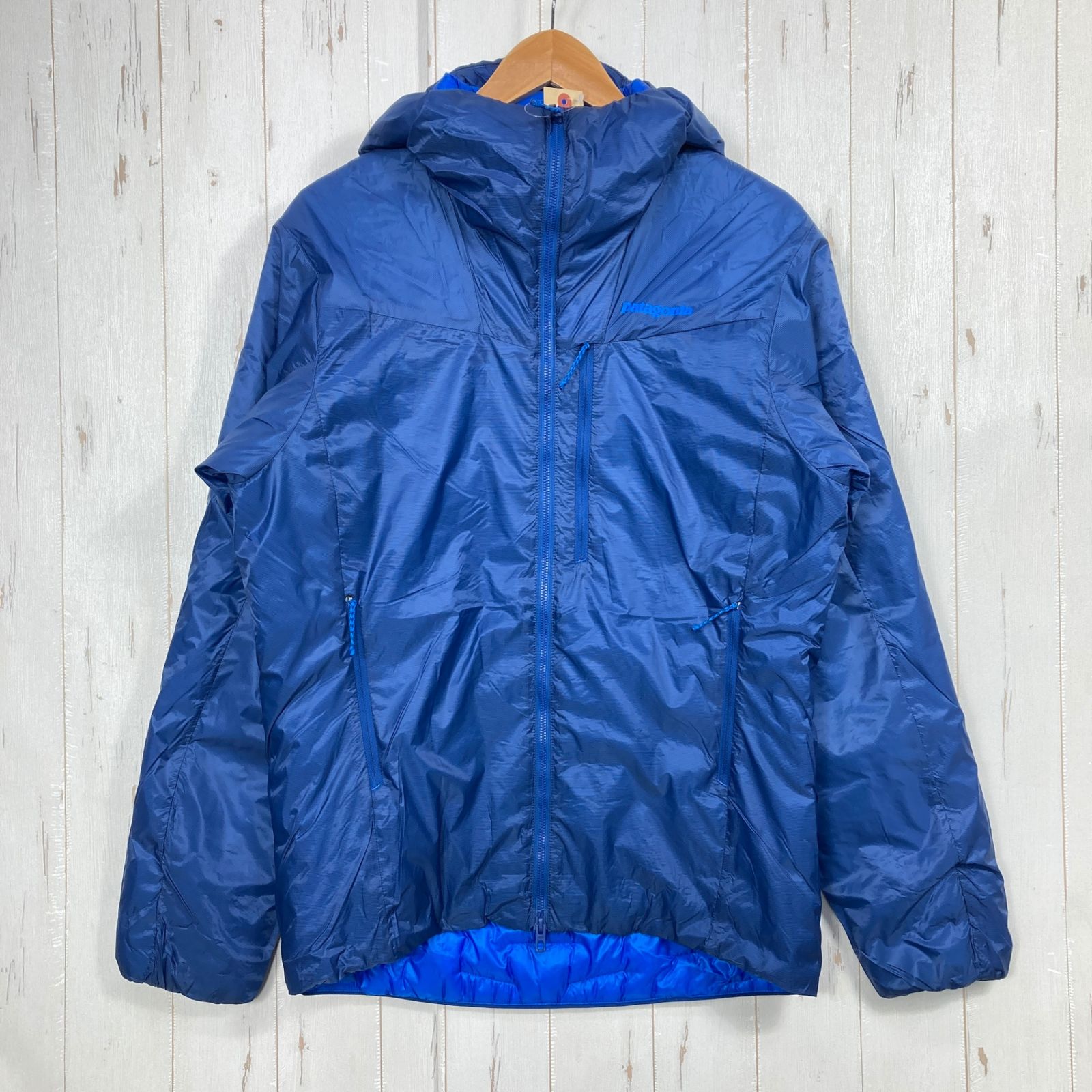 ?️Men's S ブルー系 2021 Patagonia ( パタゴニア ) ダス ライト フーディ DAS Light Hoody SPRB 希少カラー 入手困難 化繊ダウン ウェア トップス アウター ジャケット 化繊インサレーション