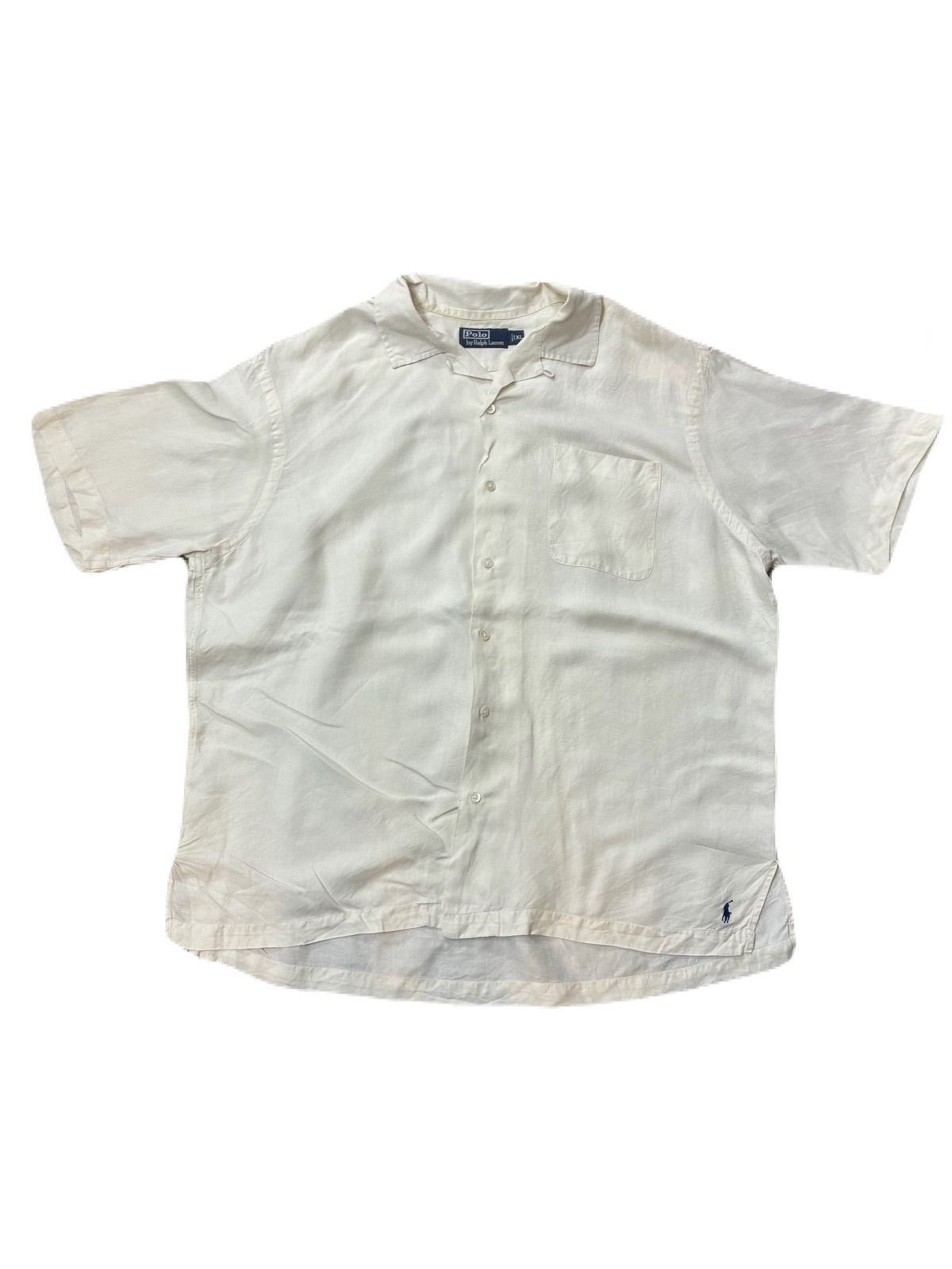 90‘s Polo by Ralph Lauren CALDWELL 60%Linen 40%Silk Shirt