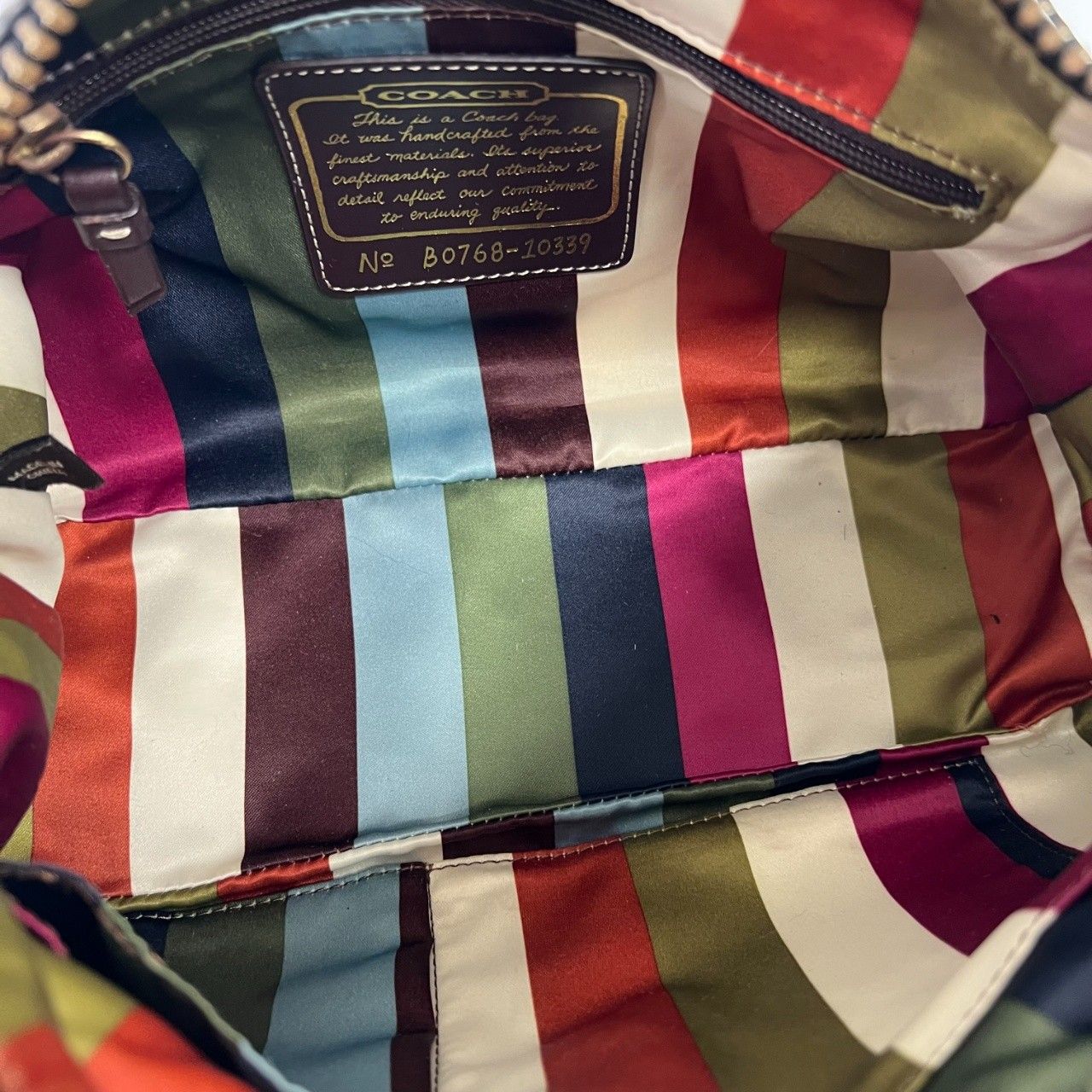 COACH コーチ ショルダーバッグ ワンショルダー シグネチャー ターン