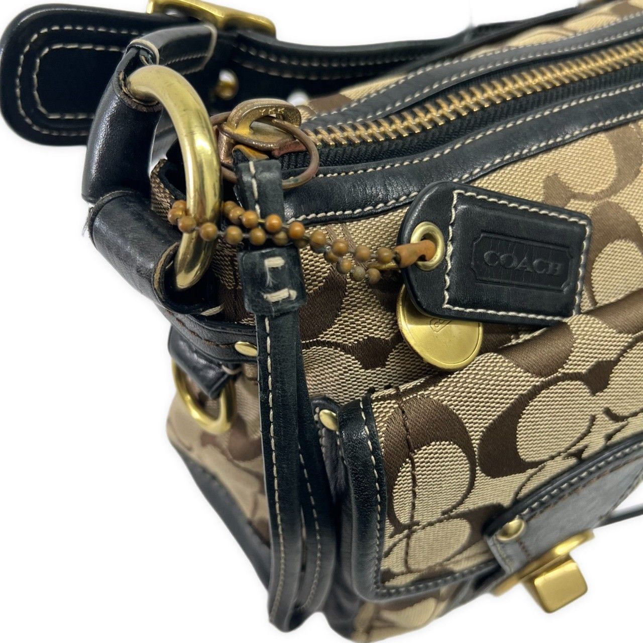 COACH コーチ ショルダーバッグ ワンショルダー シグネチャー ターン