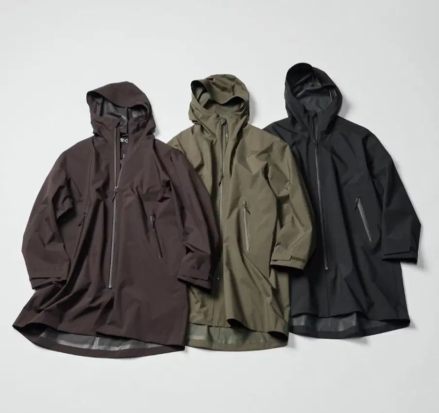 M ユニクロC ブロックテックコート オリーブ 新品