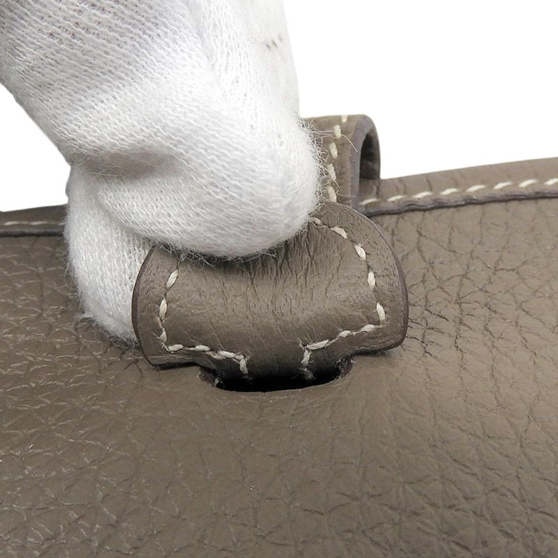 エルメス HERMES エブリン16TPMアマゾン ショルダーバッグ トリヨンクレマンス エトゥープ Z刻印 2021年 中古 新入荷 HE1225