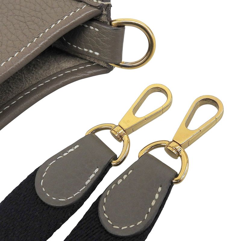 エルメス HERMES エブリン16TPMアマゾン ショルダーバッグ トリヨンクレマンス エトゥープ Z刻印 2021年 中古 新入荷 HE1225
