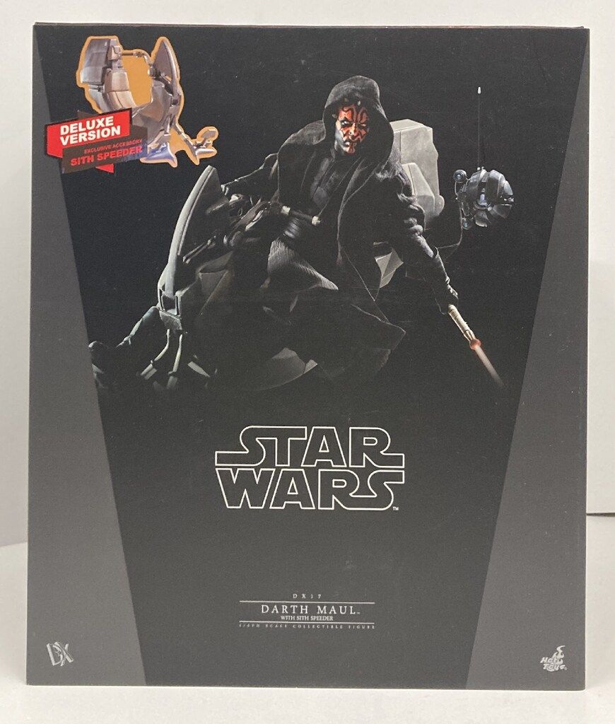 HOTTOYS MOVIE MASTERPIECE DX DARTH MAUL / SITH SPEEDER (DELUXE) 通常版 DX17