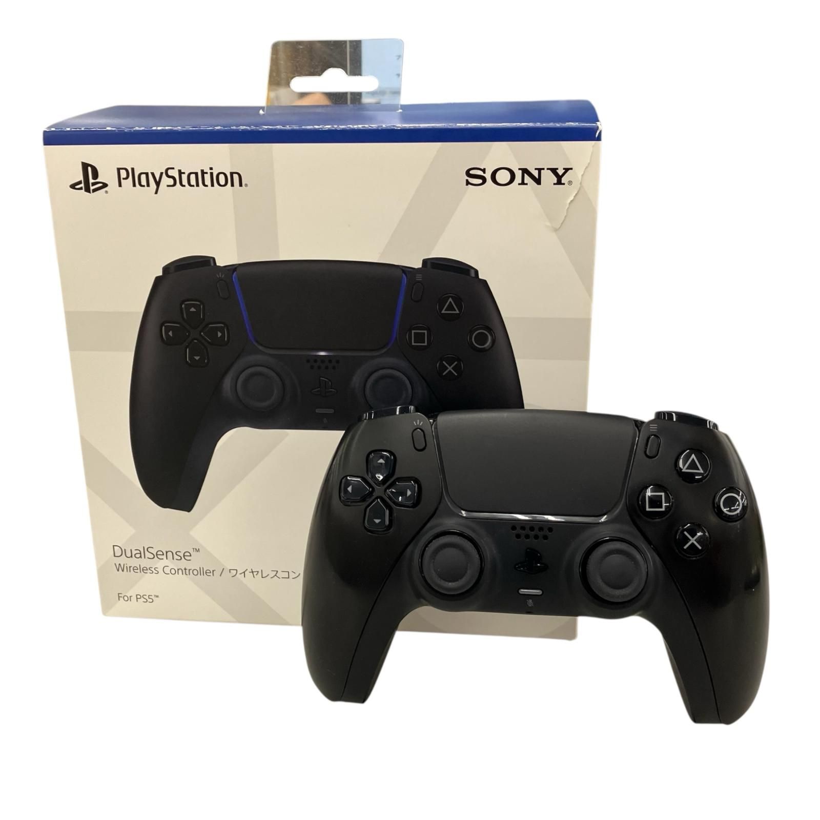 186000 通電確認のみ SONY ソニー PS5　DualSense　コントローラー CFI-ZCT1J ブラック 5,840円