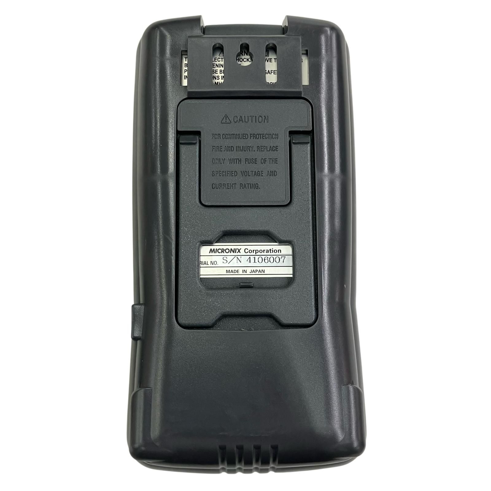 186000 通電確認のみ MICRONIX ハンディ型デジタルオシロスコープ MSD180