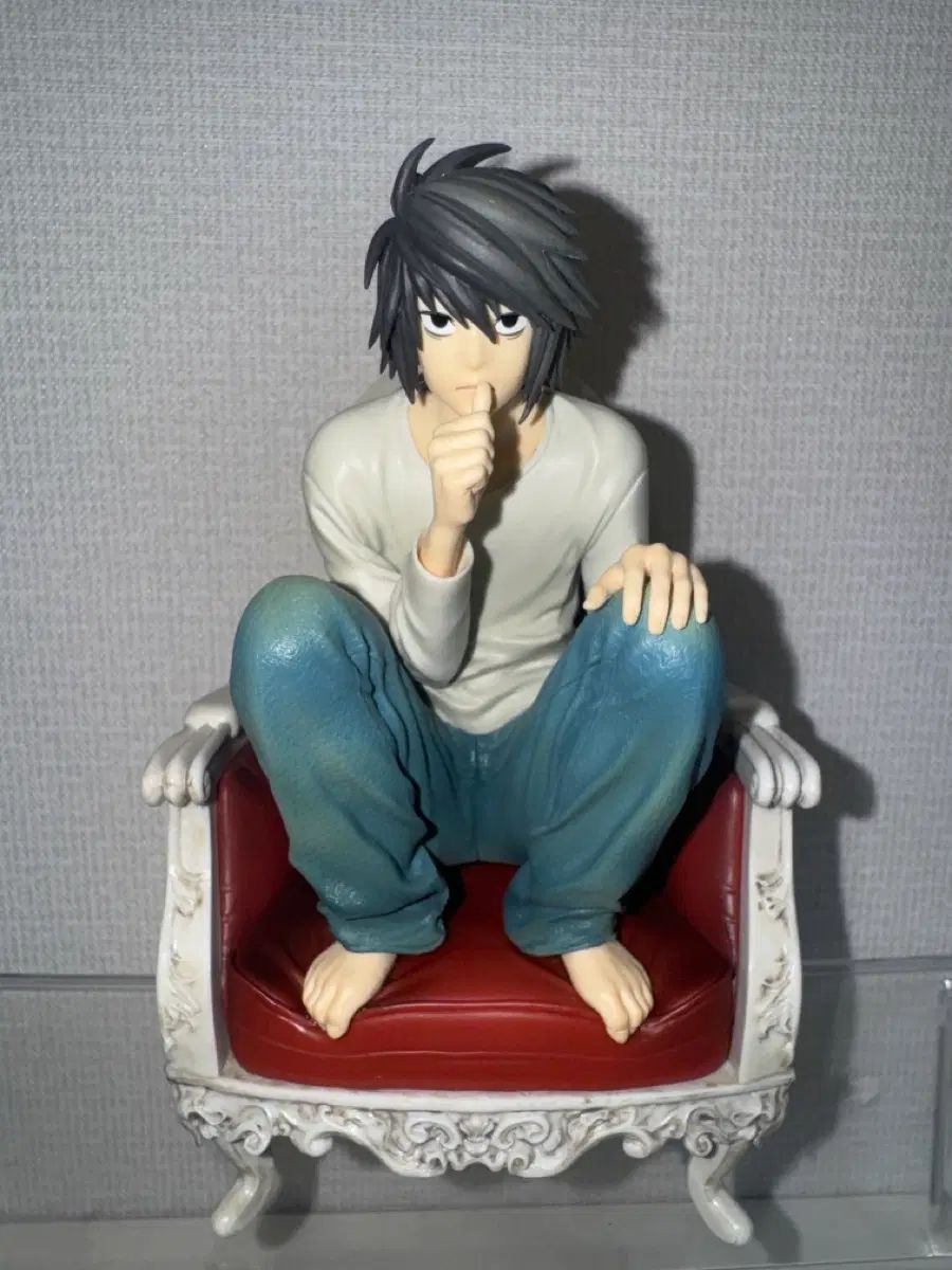 送料込み16)DEATH NOTE(デスノート) L エル ラストワン フィギュア 一番くじ クージー