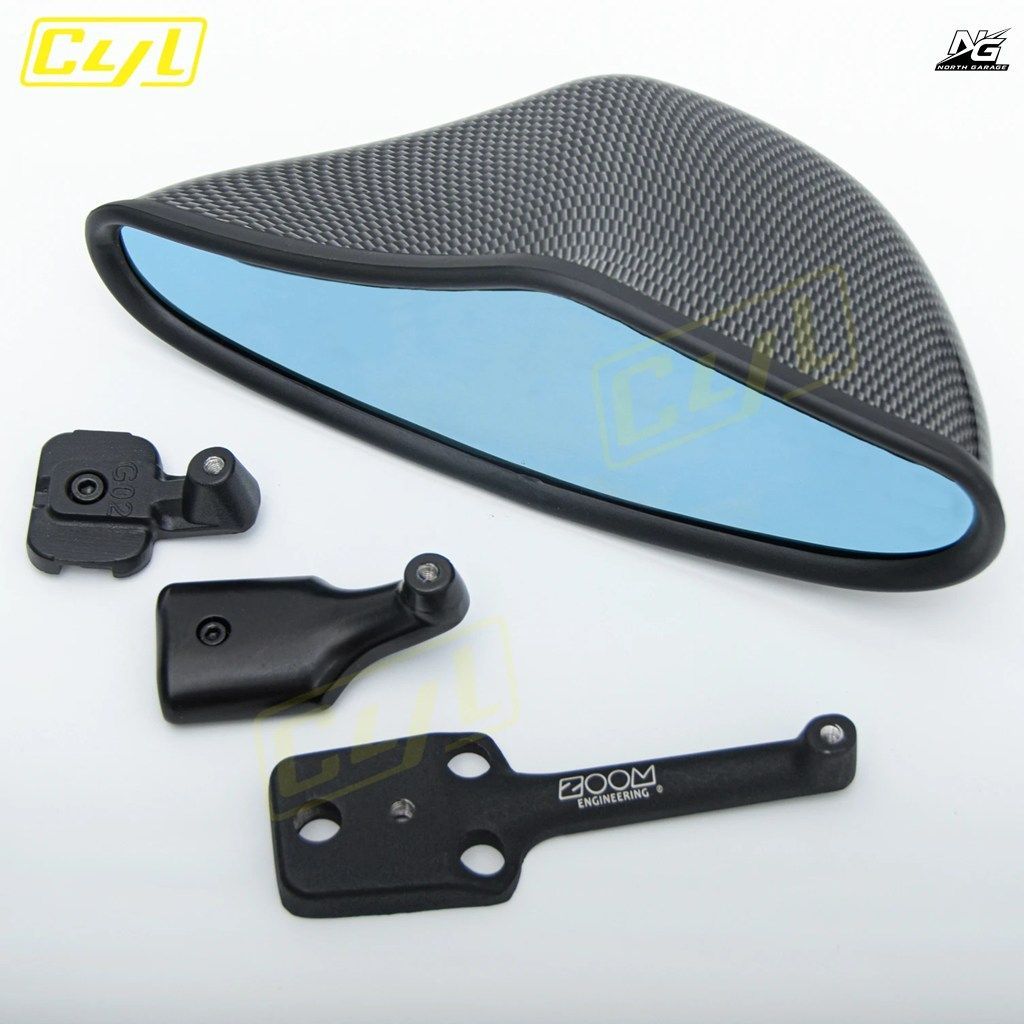 カーボンフィルム製ルームミラー ズームバックミラー ホンダ S2000 AP1/AP2 NSX NA1/NA2 シビック EG/EP3/FG2/FK8/GE8