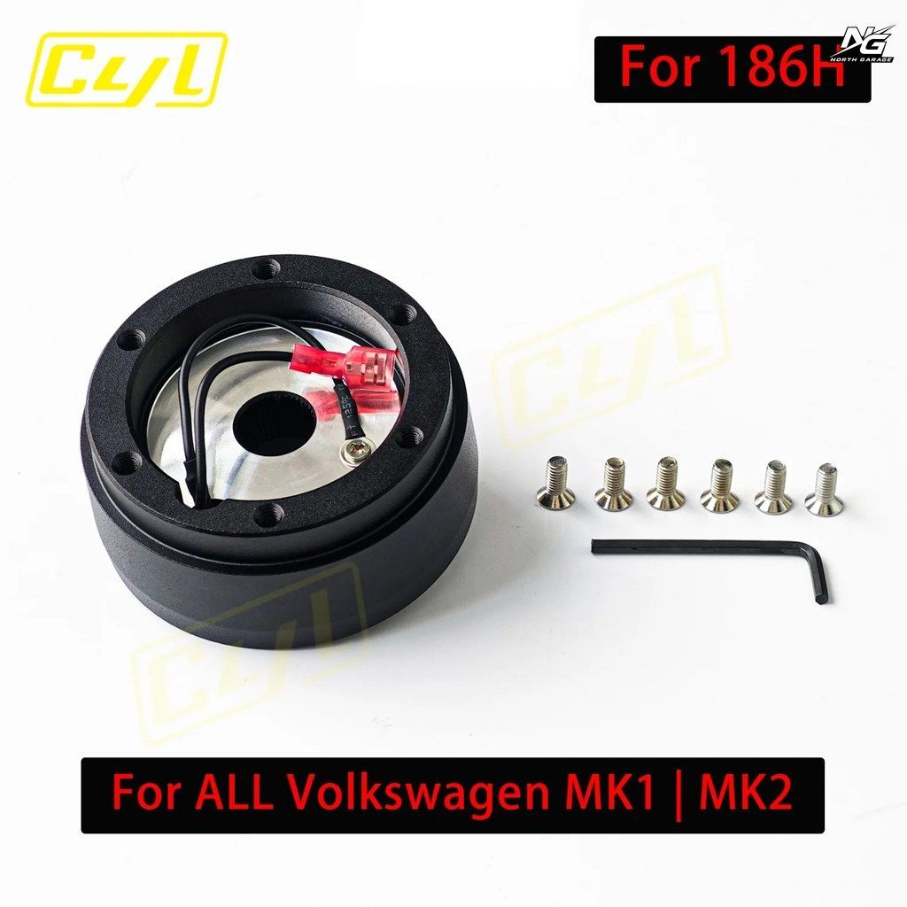 186H ショートハブ レーシングステアリングホイールボスキット ハブアダプター フォルクスワーゲン MK1 MK2