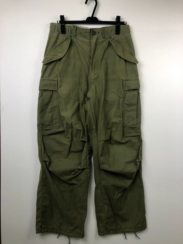 【中古品】 U.S.ARMY ユーエスアーミー 8415-782-2951 70'S M-65 FIELD CARGO PANTS フィールドカーゴパンツ ボトムス 【157-260823-AS-16-hon】