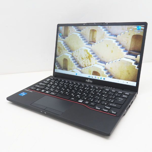バッテリー良好！ FUJITSU LIFEBOOK U6312/K【Core i5-1245U/8GB/SSD256GB(M.2/NVMe)/Win11Pro 64bit/無線LAN/Webカメラ/13型/フルHD/富士通】