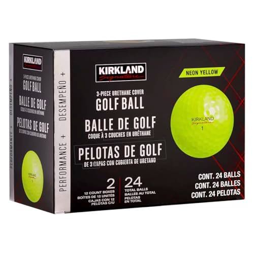 カークランドシグネチャー 3ピースゴルフボール バージョン2.0 イエロー 24個入りpms da46b1b8