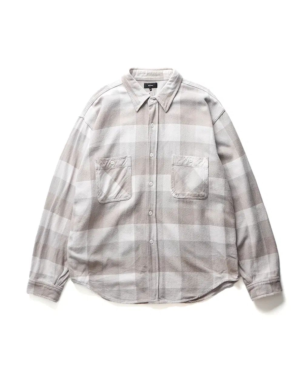 BEAMS チェック フランネルシャツ
