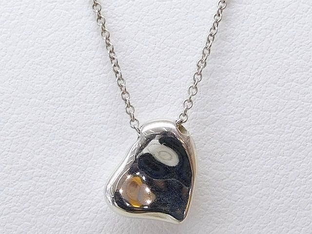かなり美品 ティファニー ネックレス ☆ フルハート シルバー925 TIFFANY＆Co レディース □8E8G