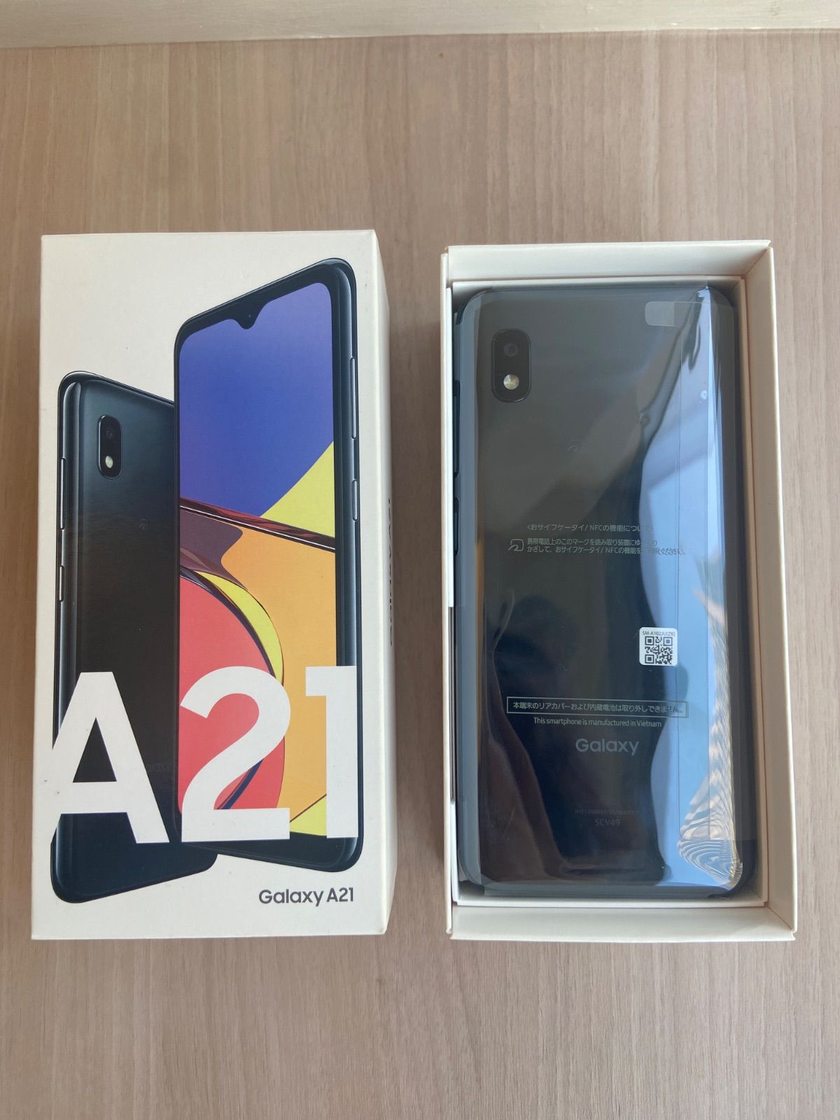 Galaxy A21 SC-42A ブラック 64GB ジャンク - メルカリ