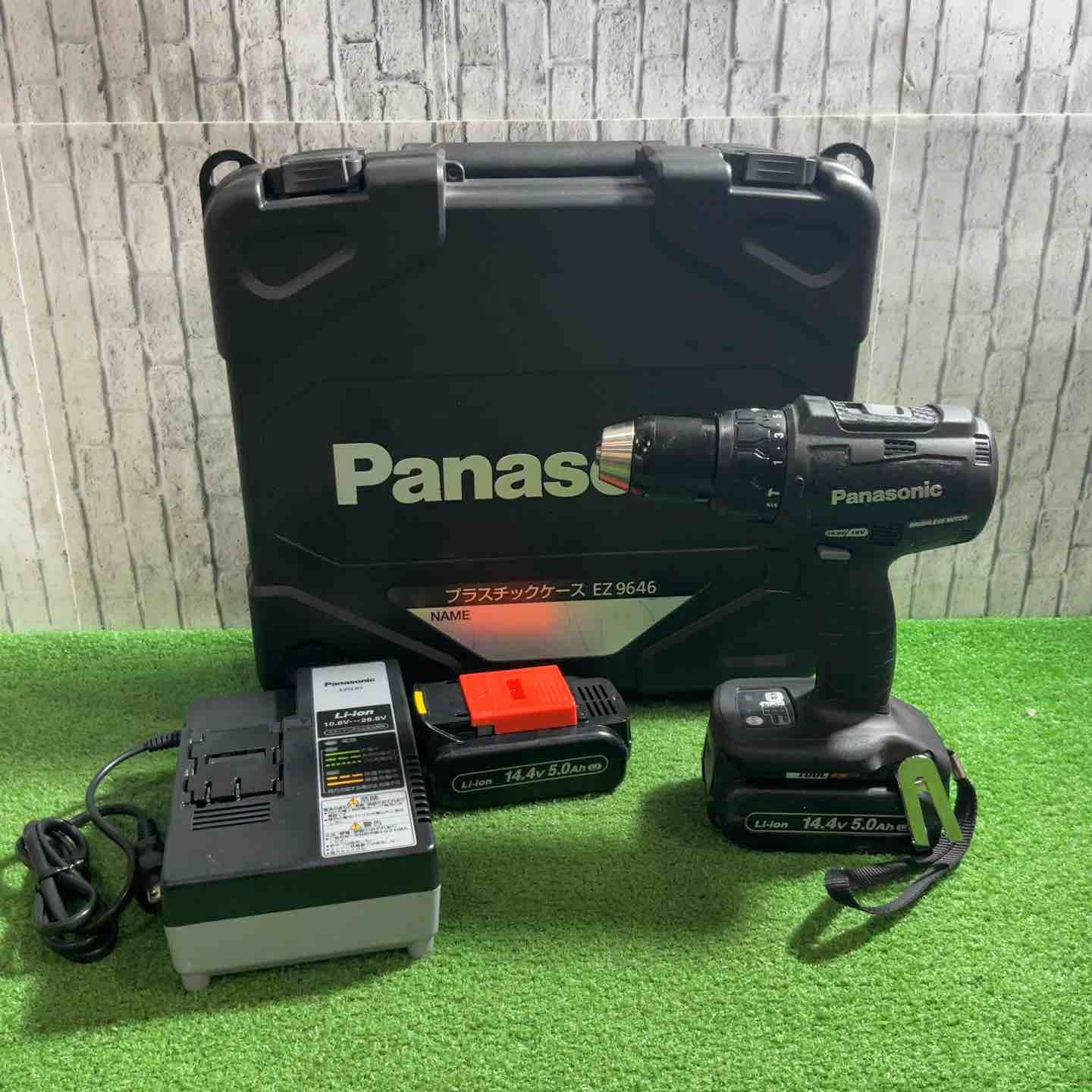 【美品】◇Panasonic コードレス振動ドリルドライバ EZ79A2LJ2F-B 動作確認済【川口店】
